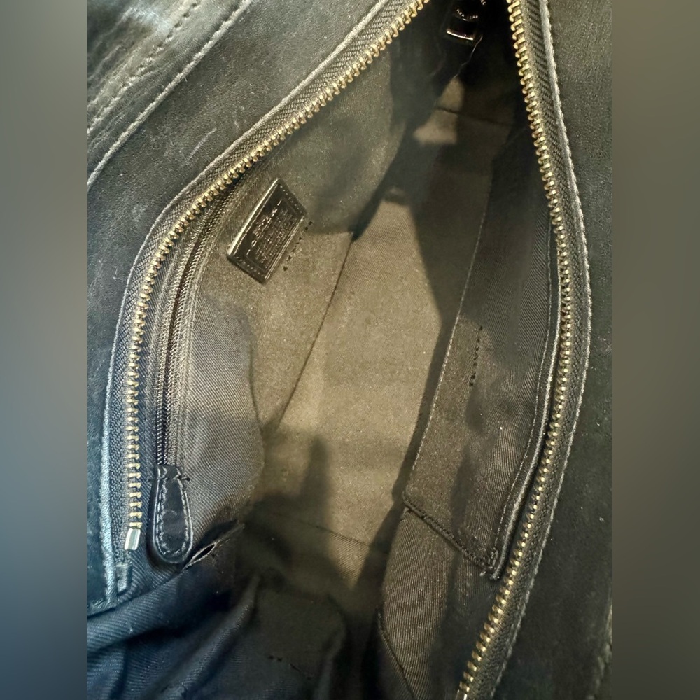 Coach Swagger Studded Black EUC - Picture 11 of 13